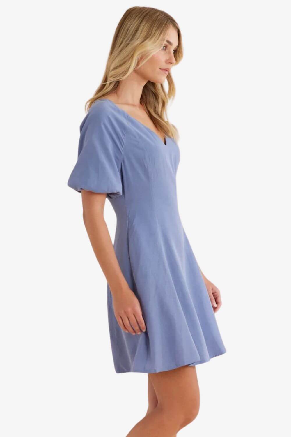 Amelius Auguste Puff Sleeve Mini Dress