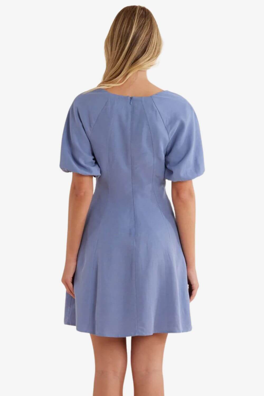 Amelius Auguste Puff Sleeve Mini Dress