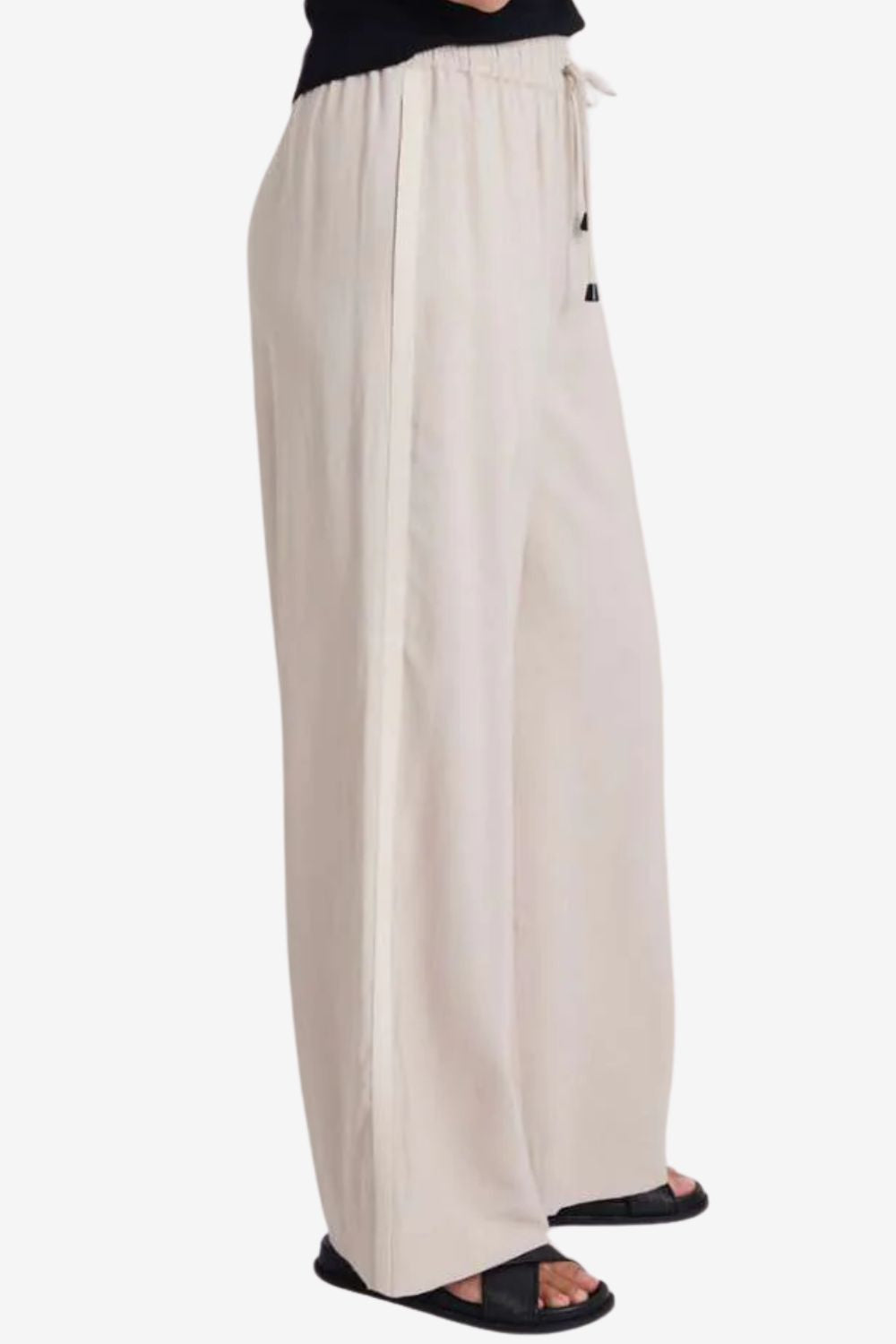 Townie Stripe Side Wide Leg Pants
