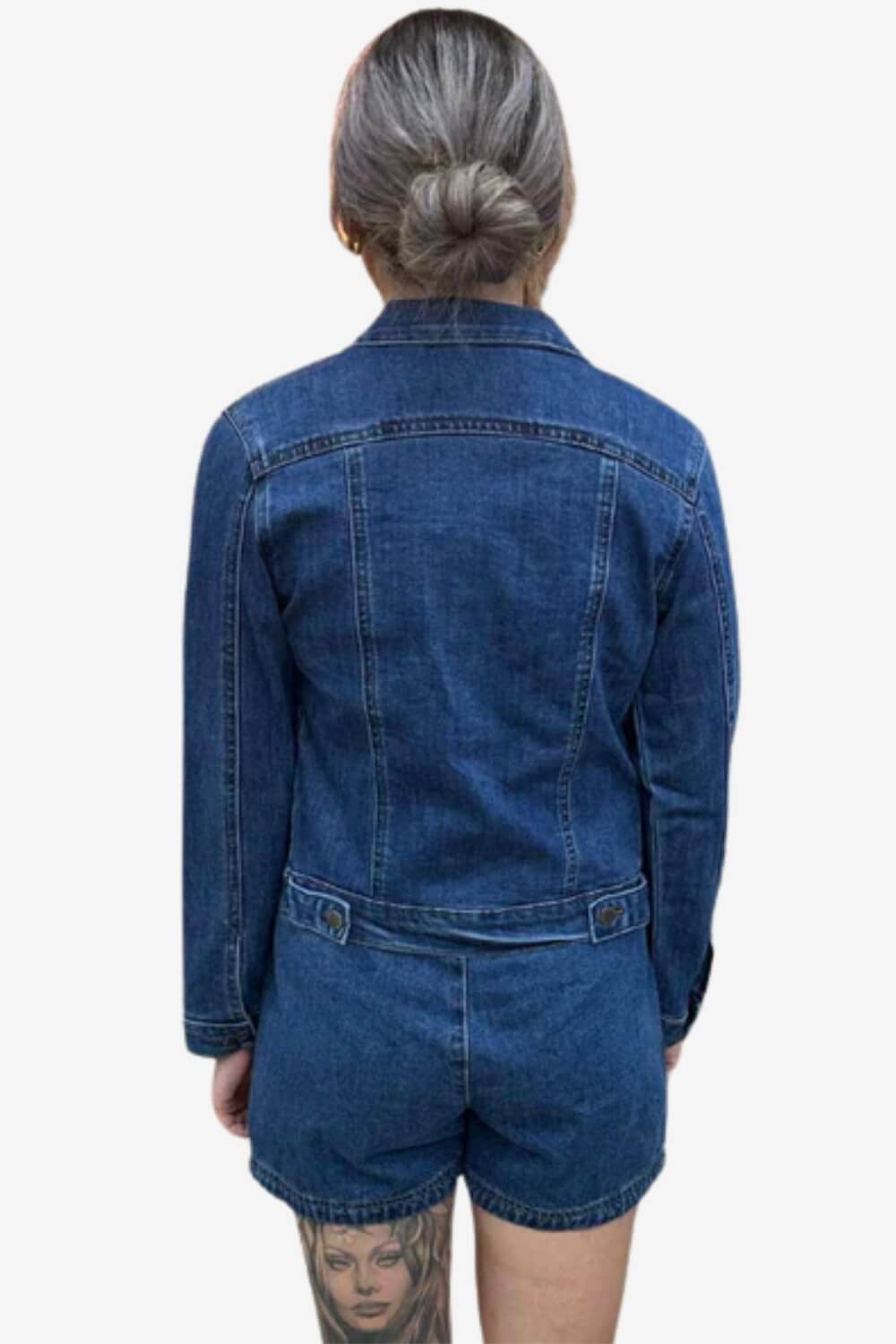 Country Denim Crop Jacket