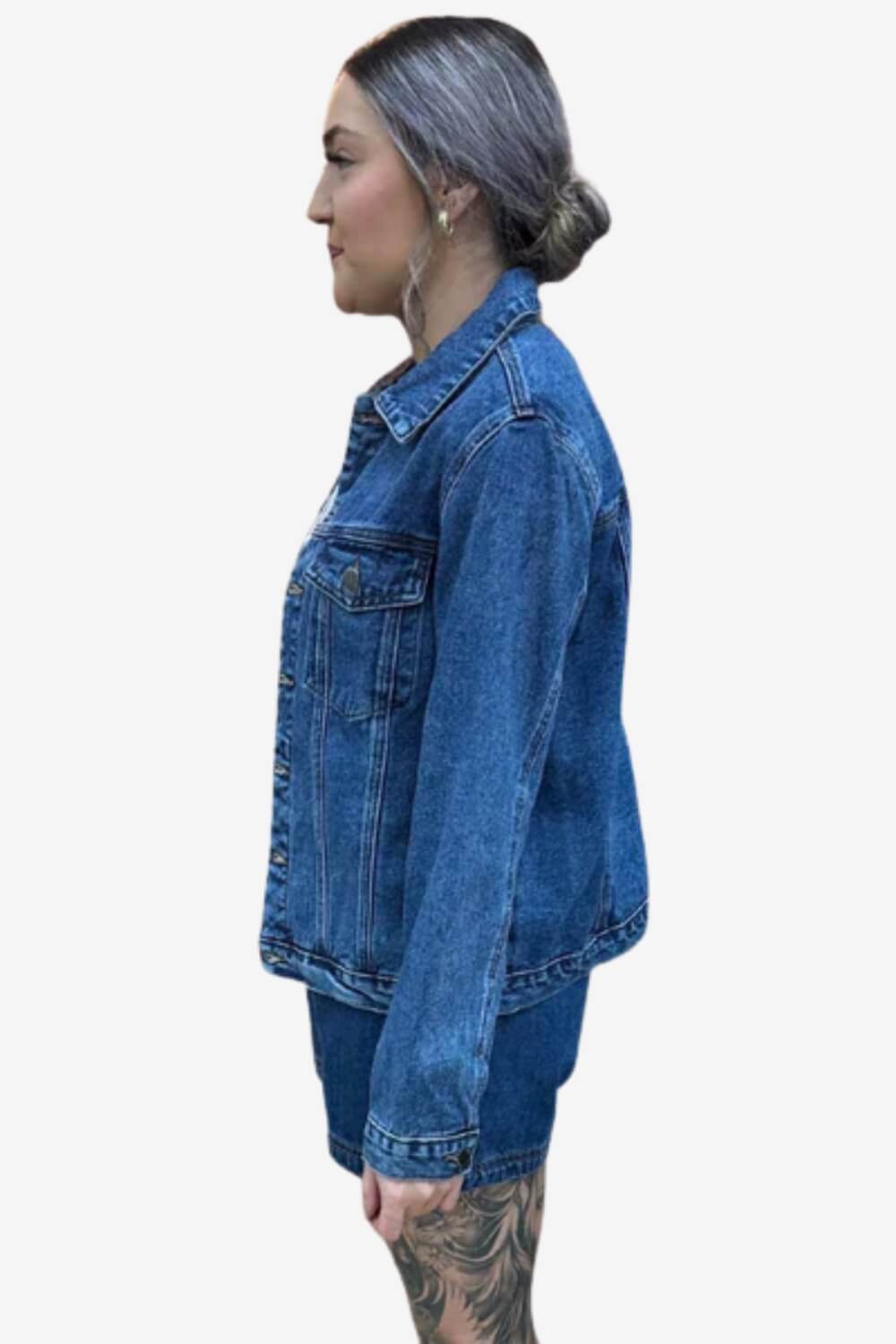 Country Denim Oversized Jacket