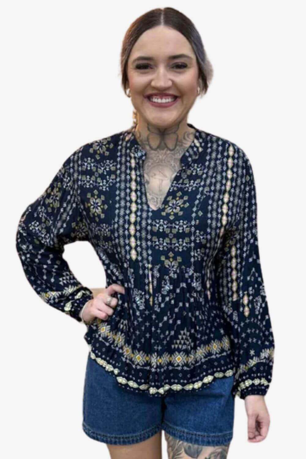 Coconinya Sapphire Antique Top