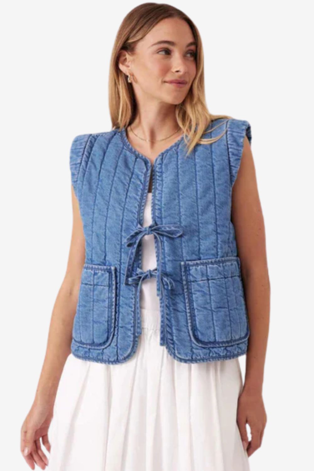 Ceres Life Tie Quilted Vest