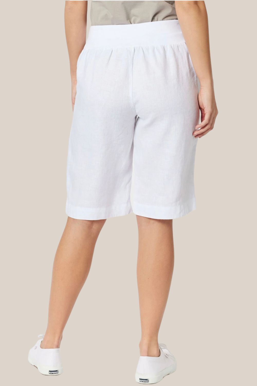 Gordon Smith Linen Pull on Short