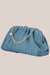 Olga Berg Queenie Gathered Woven Clutch