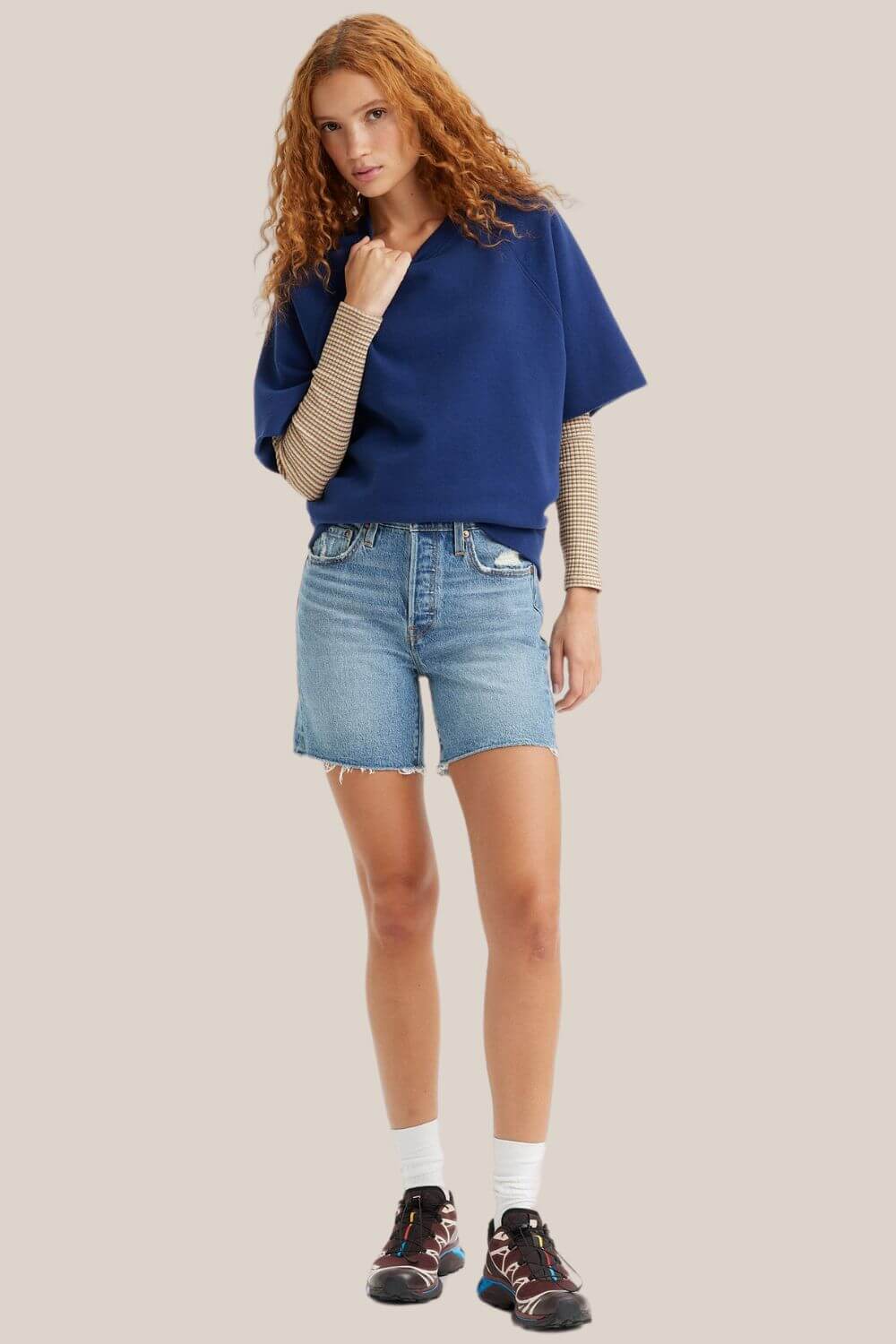 Levi 501 Mid Thigh Short