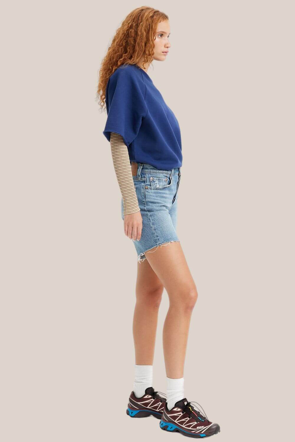 Levi 501 Mid Thigh Short