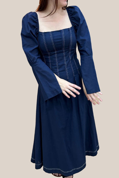 Millie Long Sleeve Midi Dress