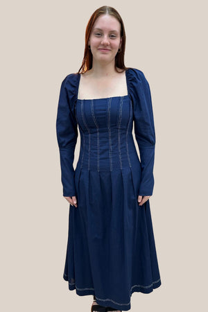 Millie Long Sleeve Midi Dress