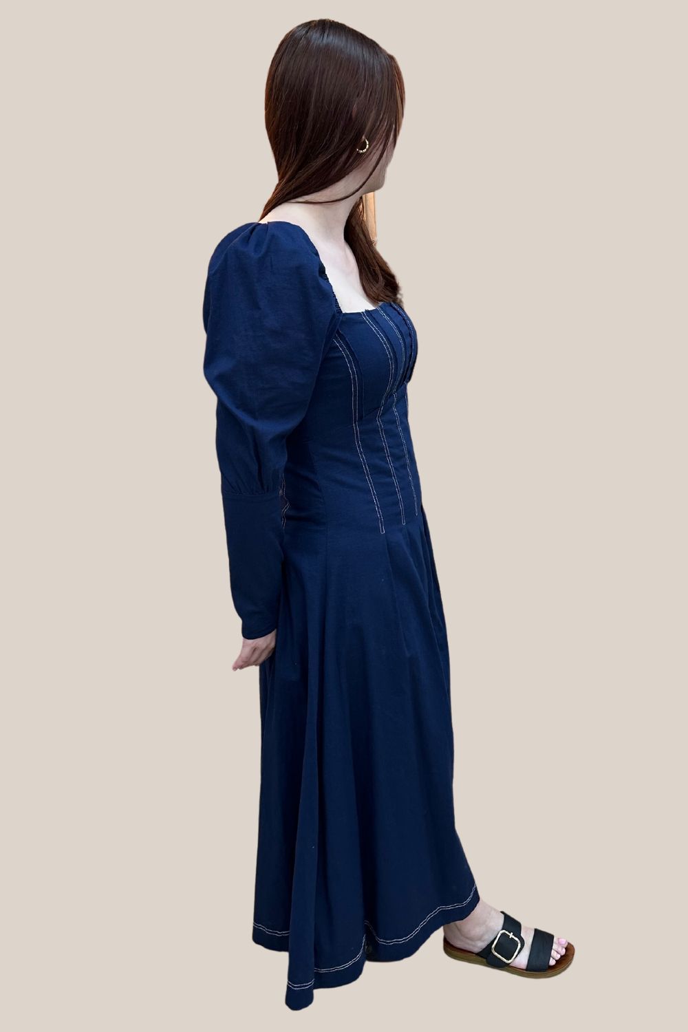 Millie Long Sleeve Midi Dress