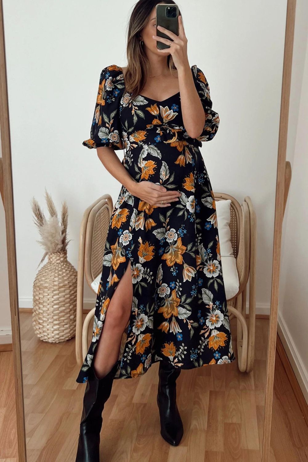 Mink Pink Laurene Midi Dress