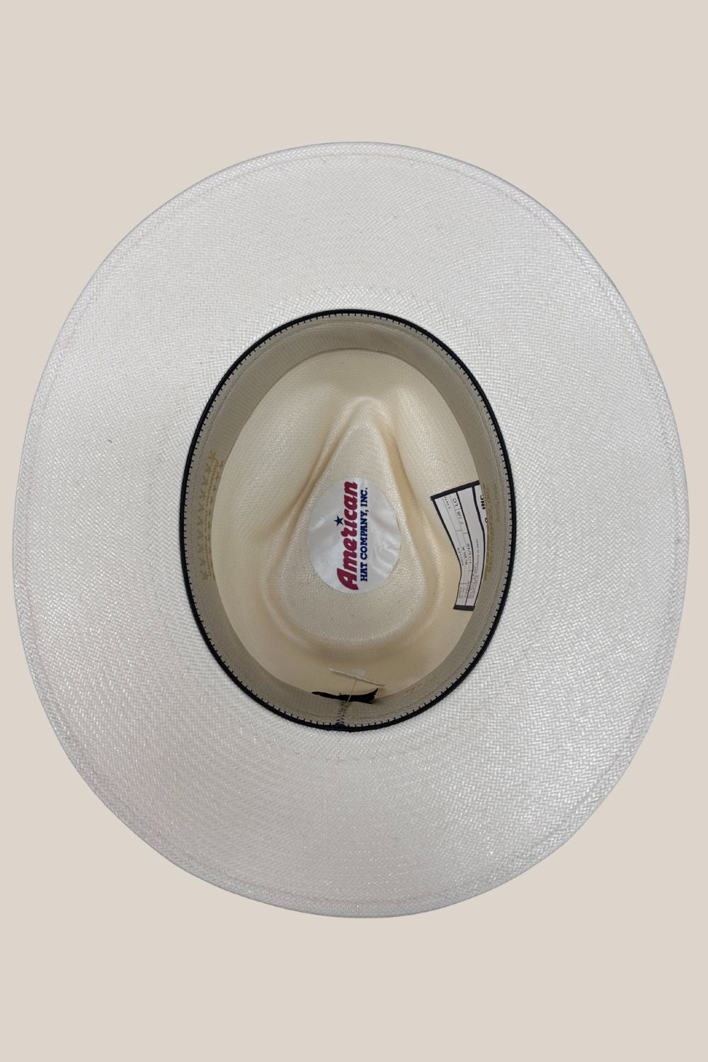 American Hat Straw TD Crown