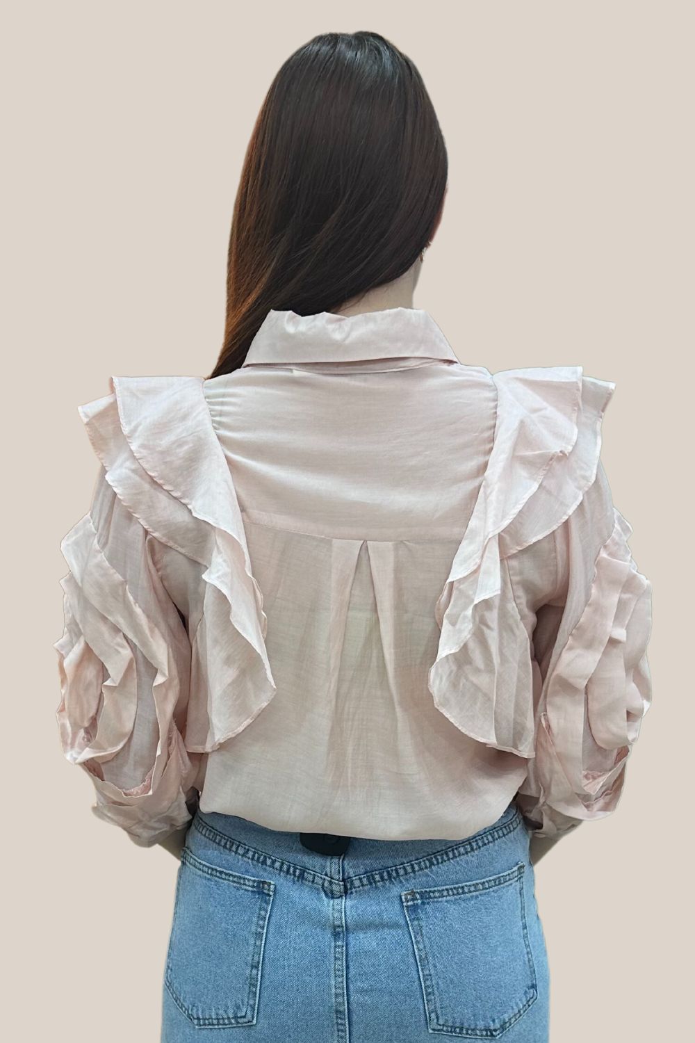 Lara Frill Sleeve Blouse