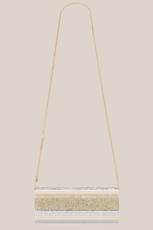 Olga Berg Clara Acrylic Clutch