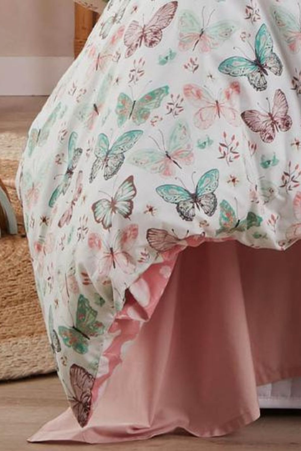 Logan and Mason Flutterby Quilt Cover Set- Single