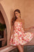 Amalie The Label Simmona Linen Blend Strapless Tie Waist Mini Dress