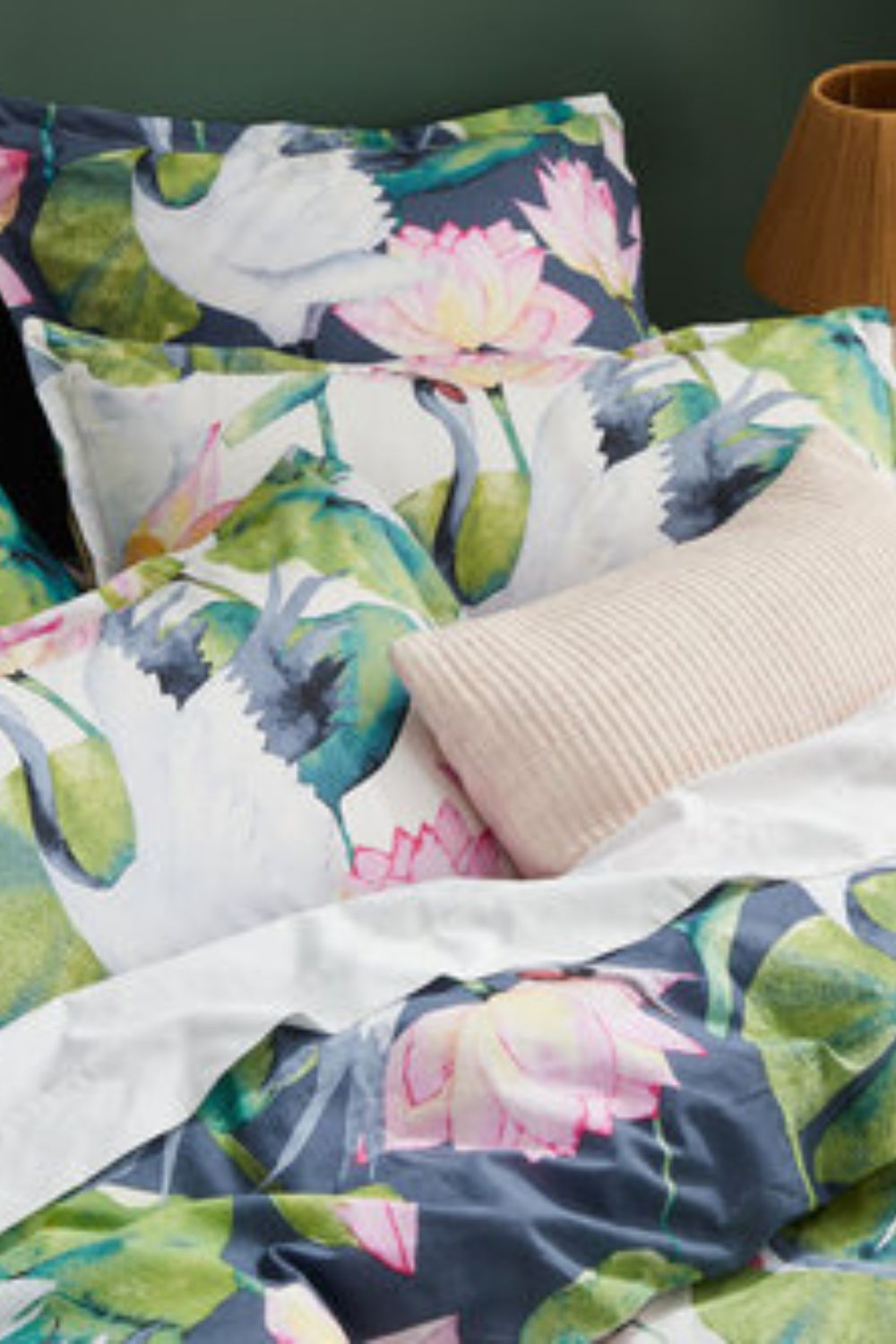 Logan and Mason Lili Dusk Quilt Cover Set- Queen