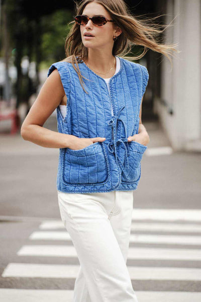 Ceres Life Tie Quilted Vest