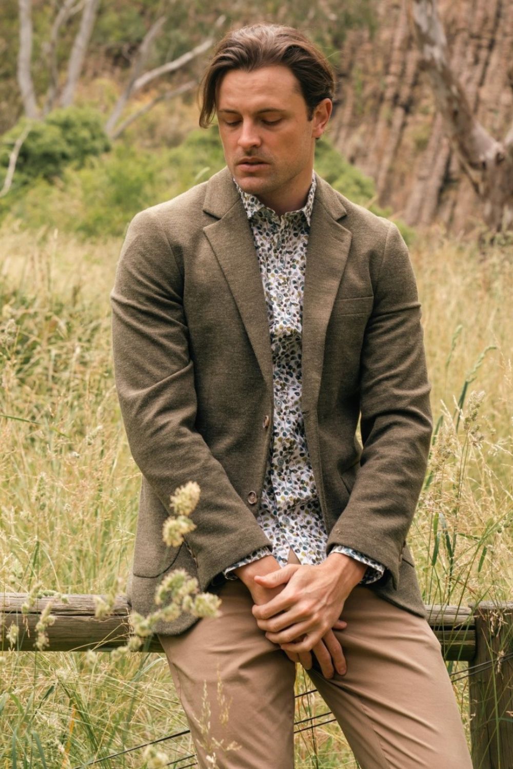 James Harper Fern Long Sleeve Shirt