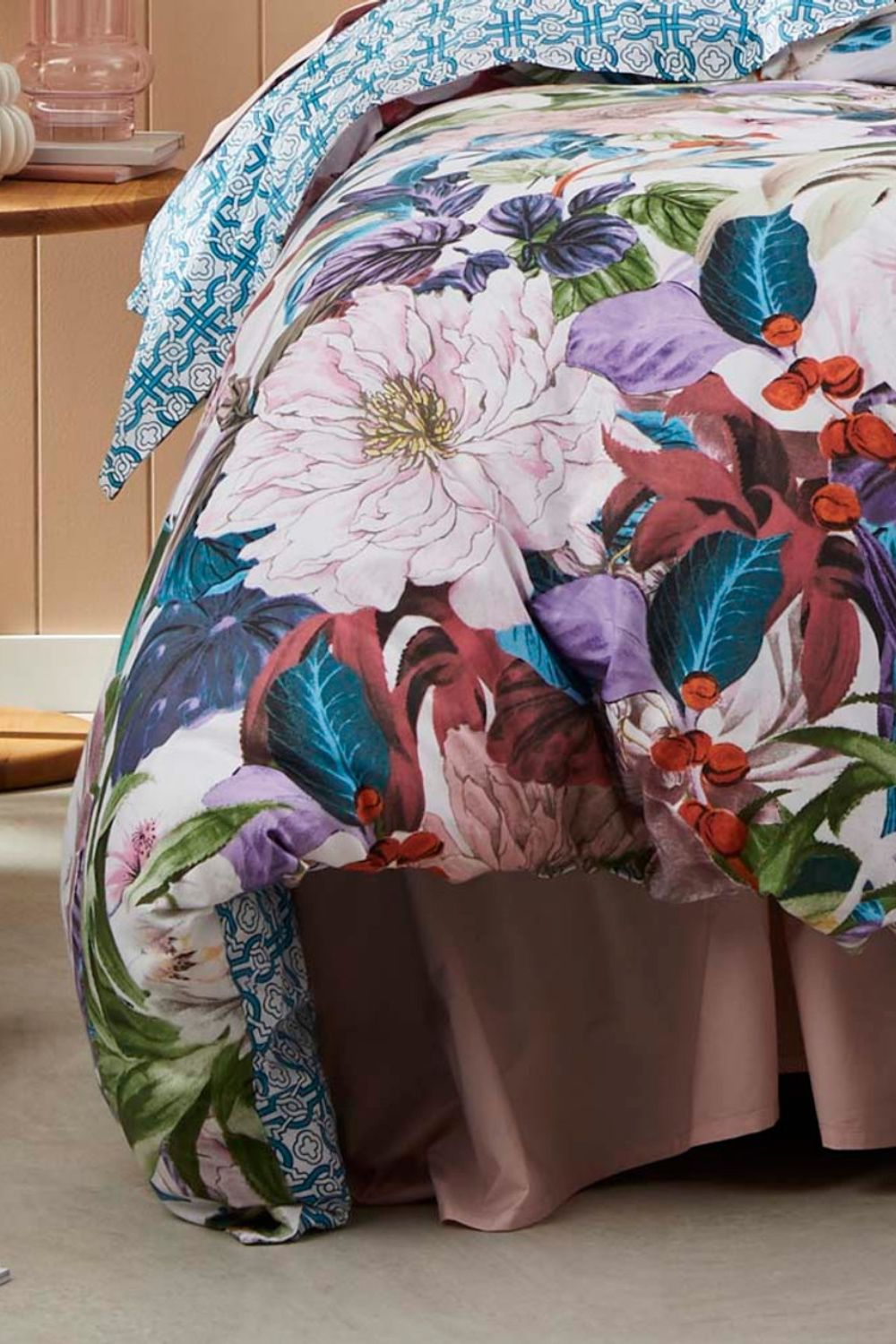 Logan & Mason Sedona Olive Quilt Cover Set- Super King