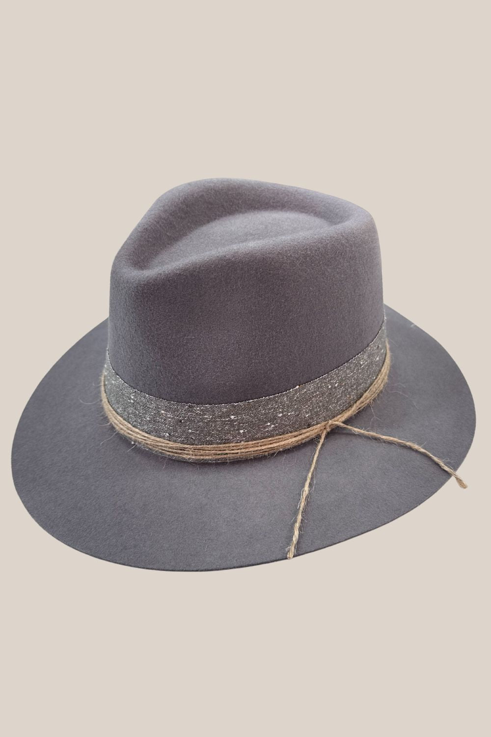 Harper Wool Felt Teardrop Fedora