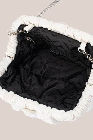Olga Berg Amalia Petite Gathered Clutch
