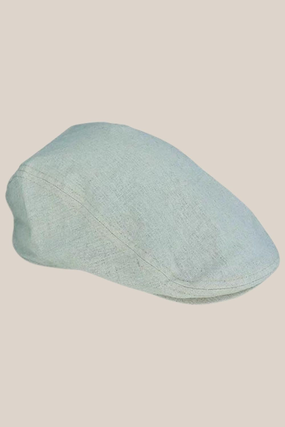 Avenel Linen Blend Flat Cap