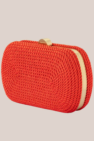 Olga Berg Martina Rope Clutch