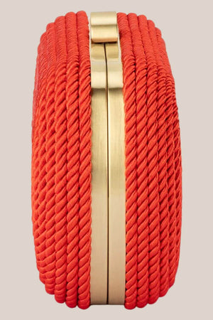 Olga Berg Martina Rope Clutch