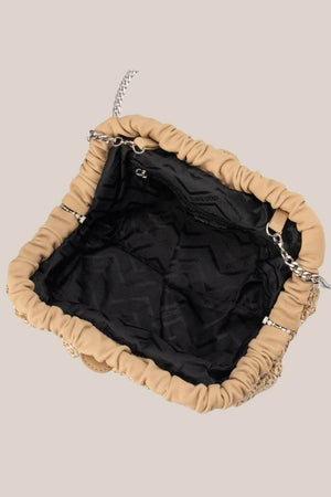 Olga Berg Amalia Petite Gathered Clutch