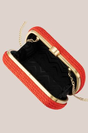 Olga Berg Martina Rope Clutch
