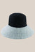 Dot & Co Crochet Raffia Dianne Hat with Hemp Brim