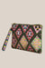 Adorne Beaded Weave Pattern Clutch