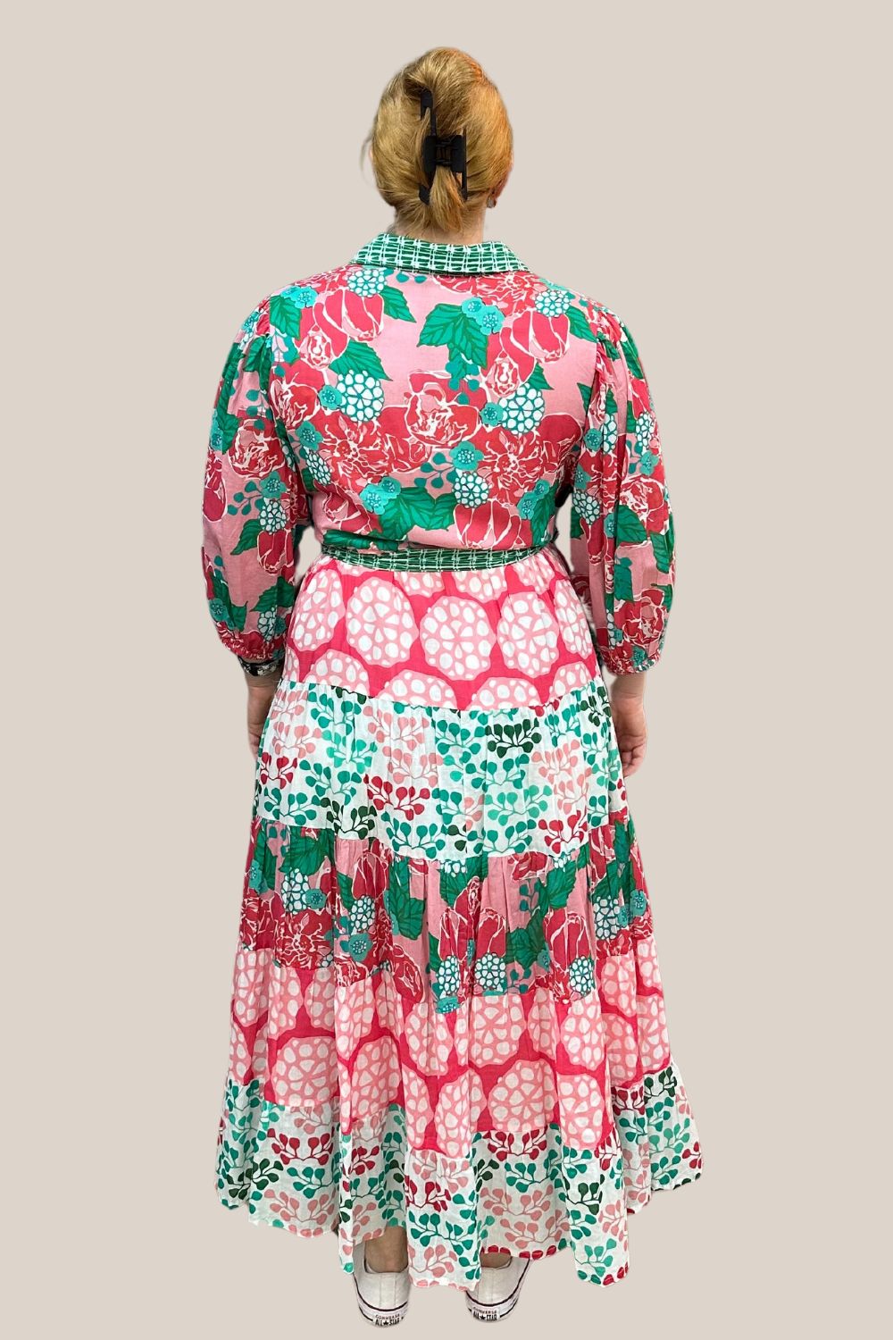 Collectivo Bubblegum Poppy Maxi Dress