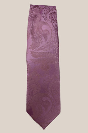 James Adelin Paisley Microfibre Tie