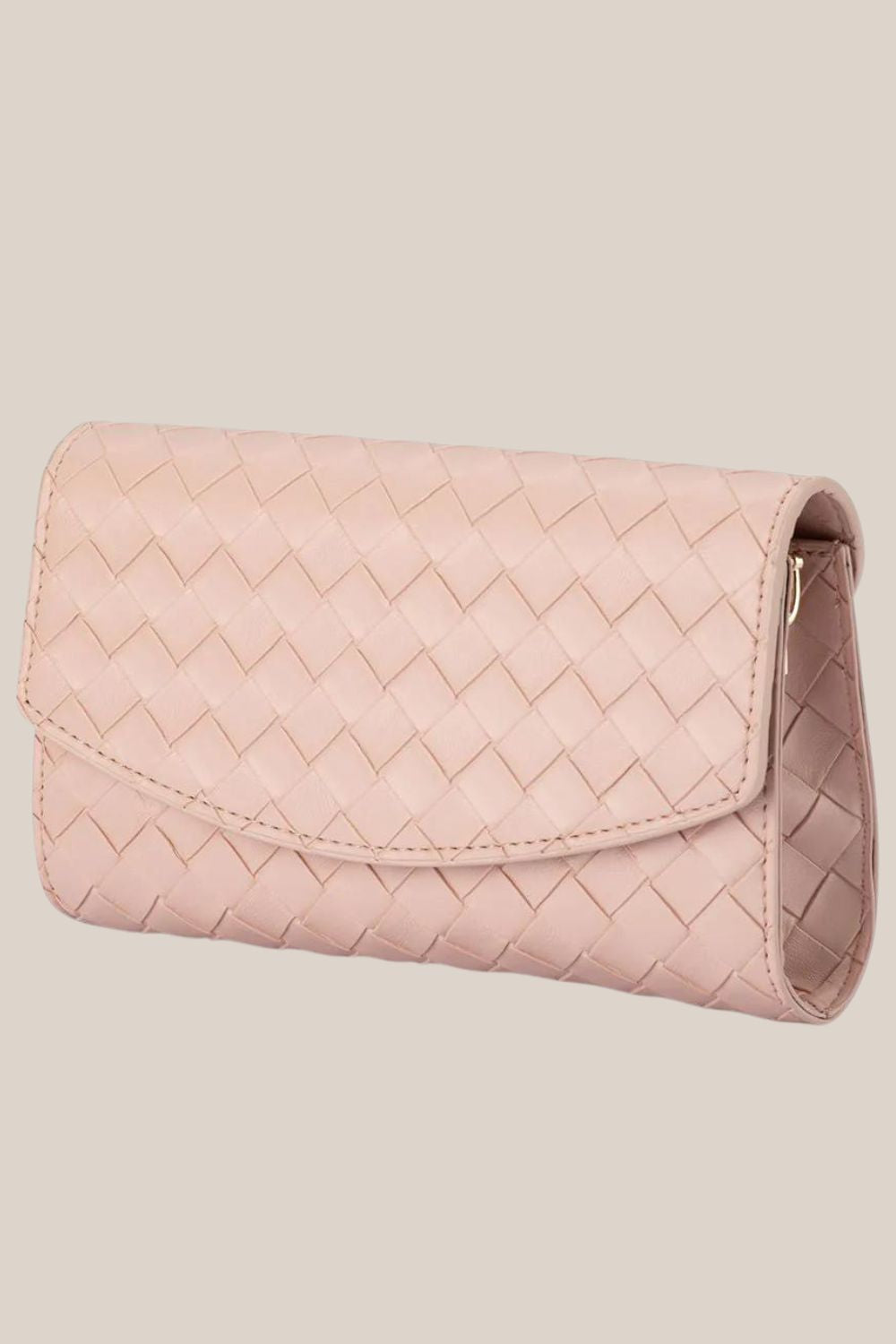 Olga Berg Aisha Embossed Clutch