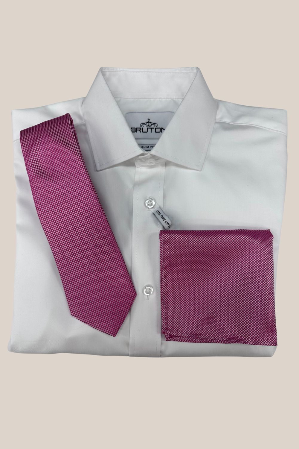 James Adelin Plain Microfibre Tie