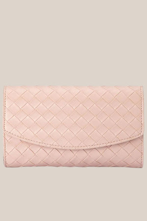 Olga Berg Aisha Embossed Clutch