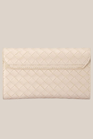 Olga Berg Aisha Embossed Clutch