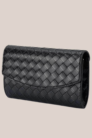 Olga Berg Aisha Embossed Clutch