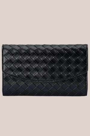 Olga Berg Aisha Embossed Clutch