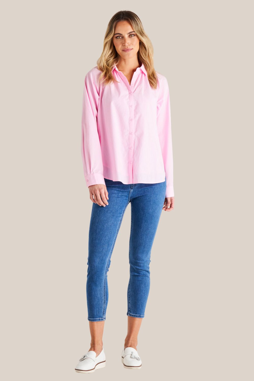 Betty Basics Jackie Cotton Blouse