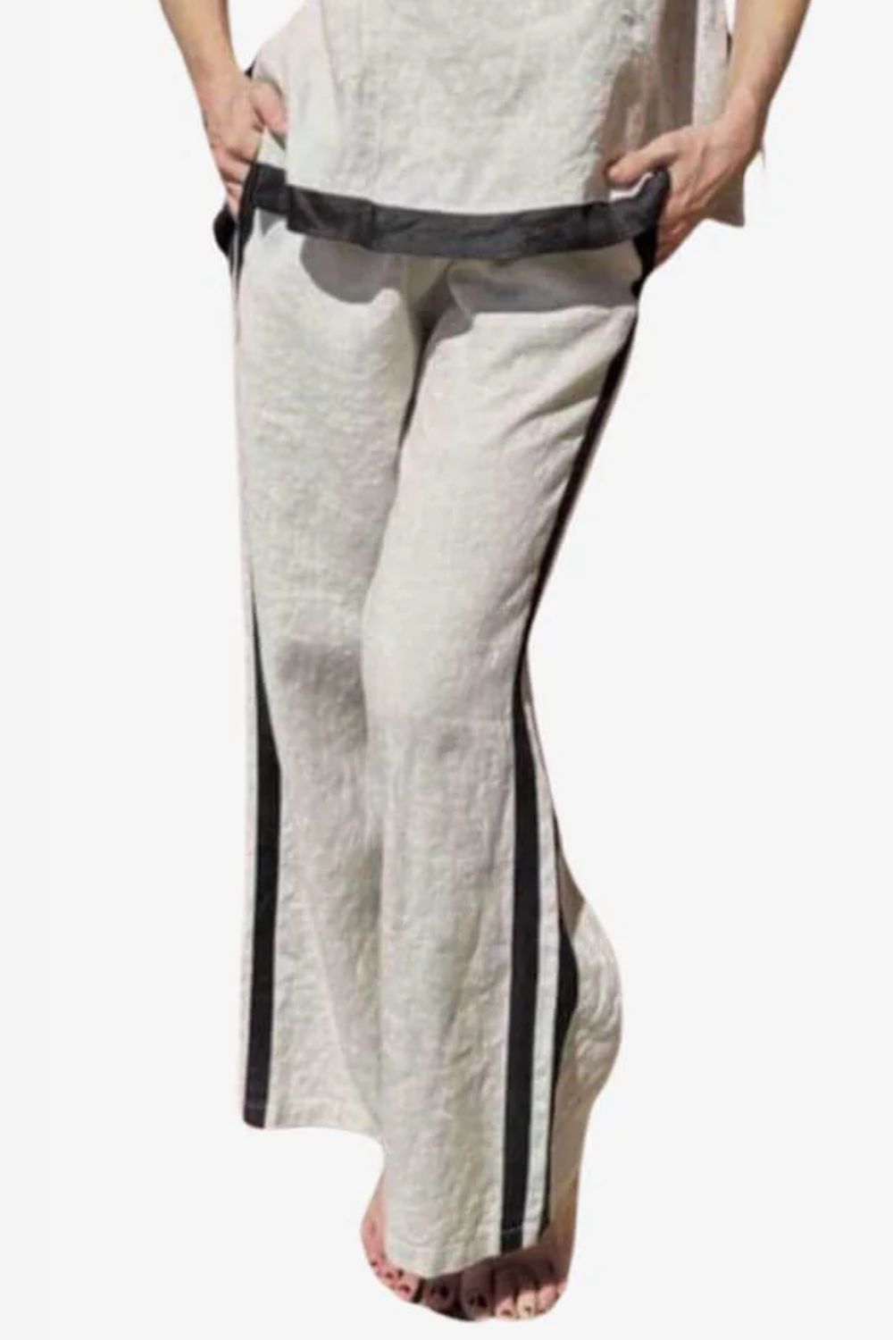 Worthier Voilet Linen Blend Pant