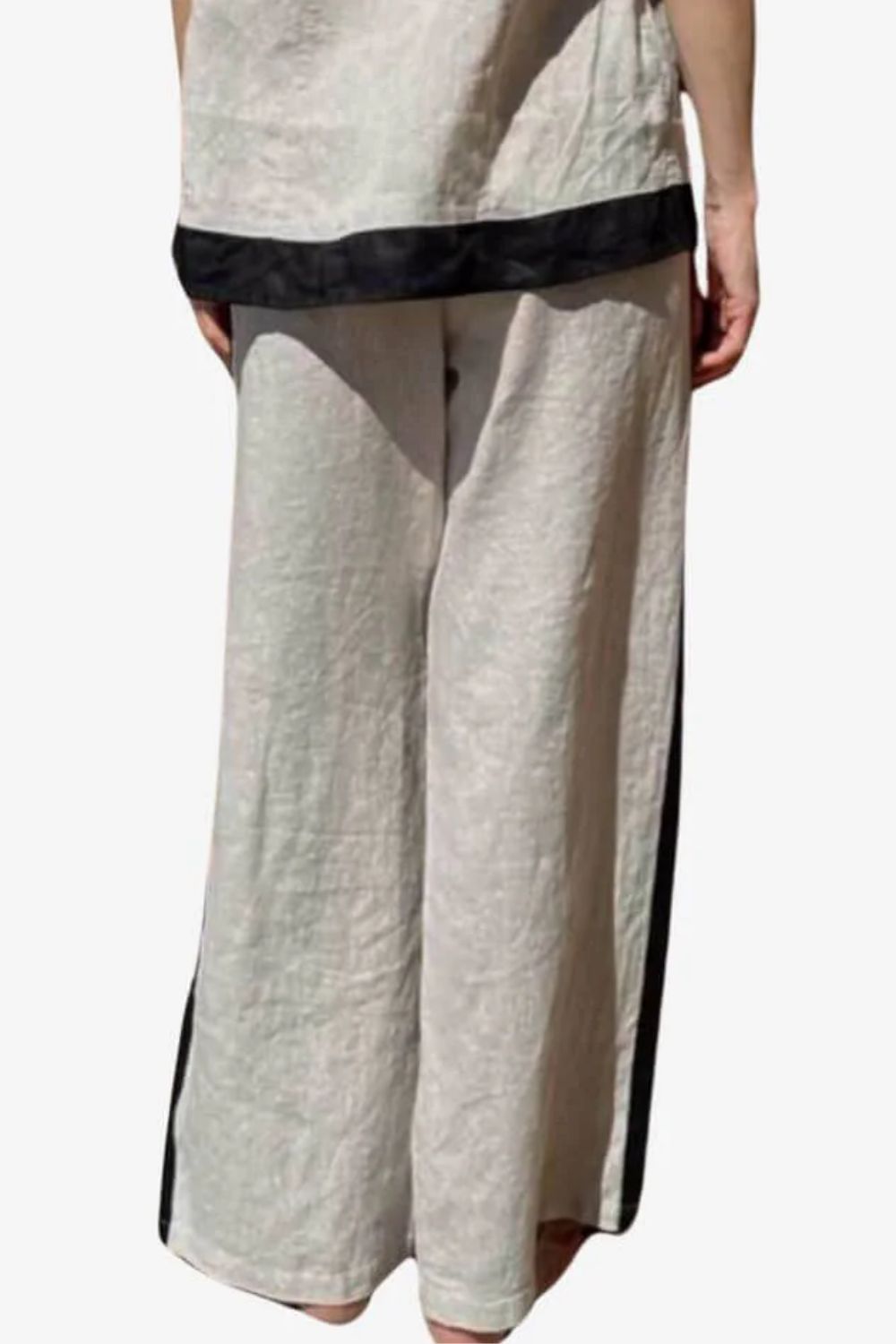 Worthier Voilet Linen Blend Pant