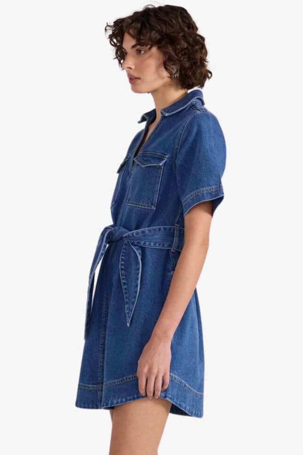 Staple the Label Brooks Denim Mini Dress