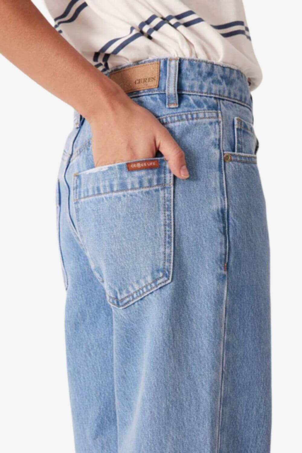Ceres Life Loose Straight Jean