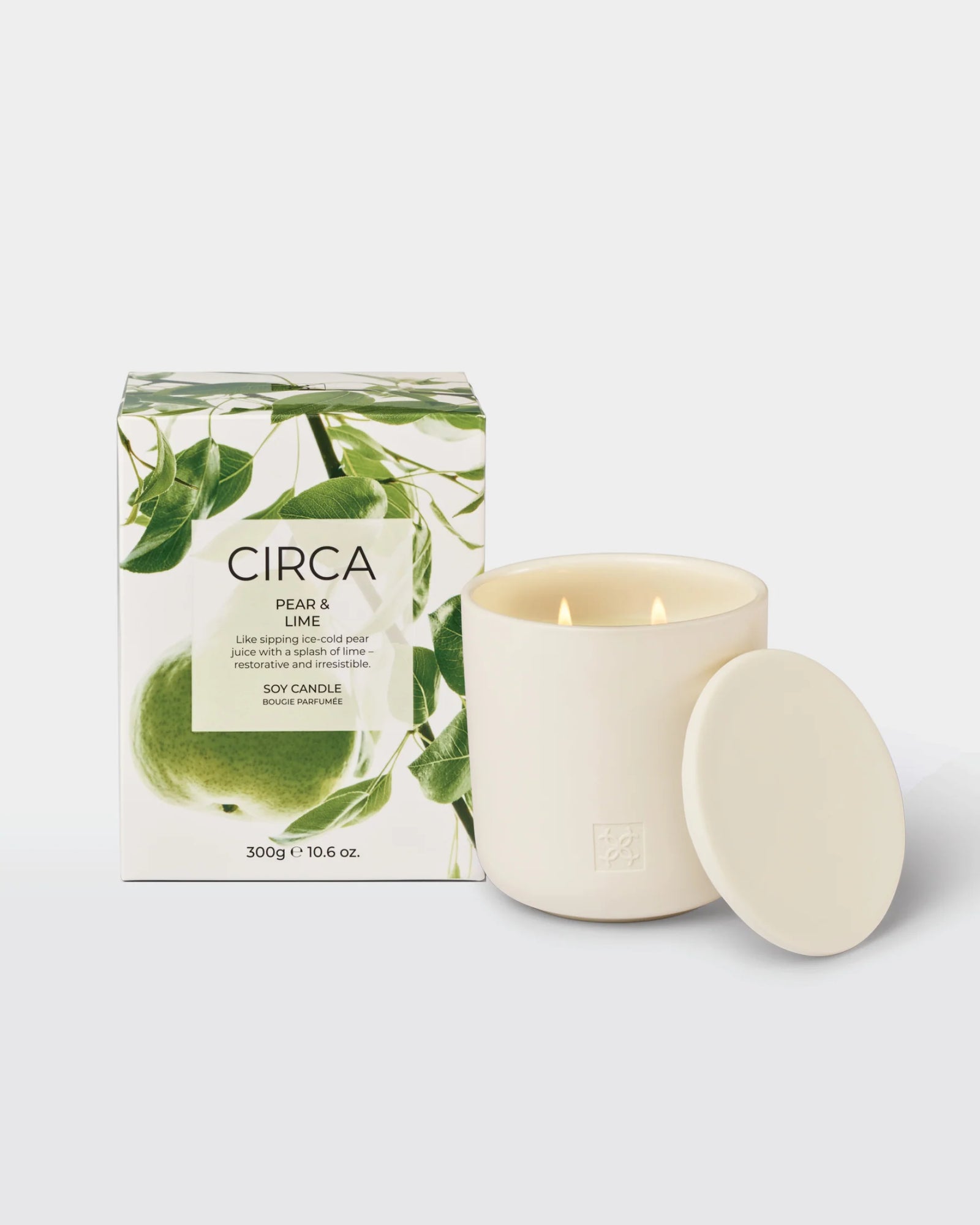 Circa Pear & Lime Candle 300g