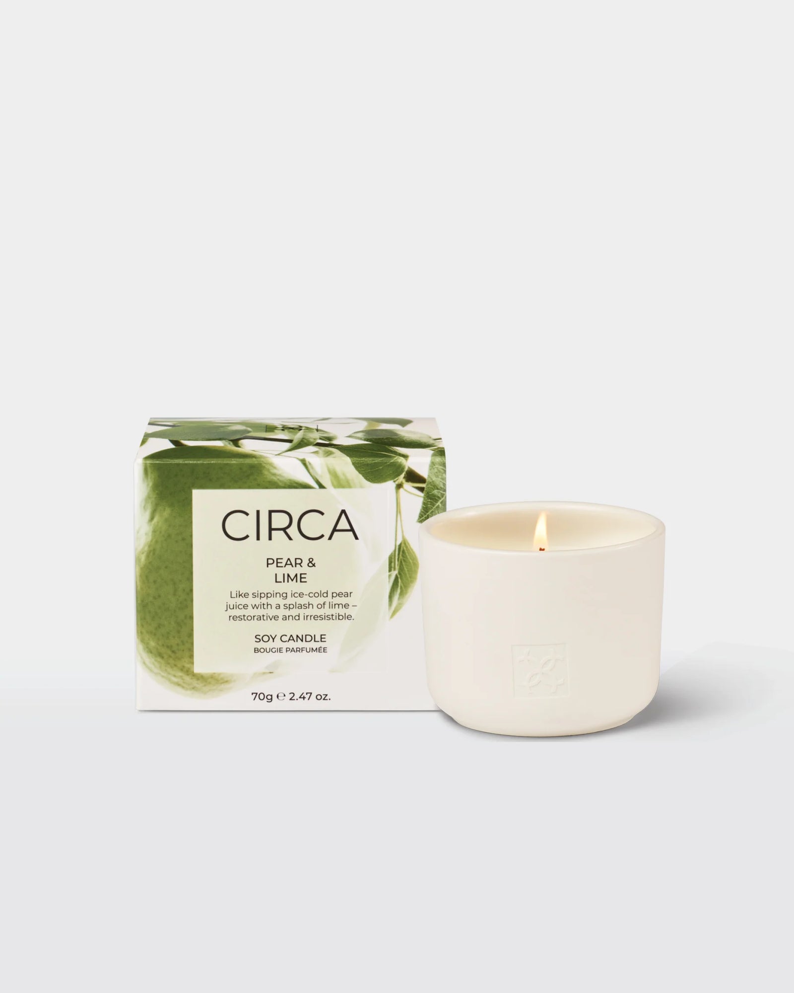 Circa Pear & Lime Candle 70g
