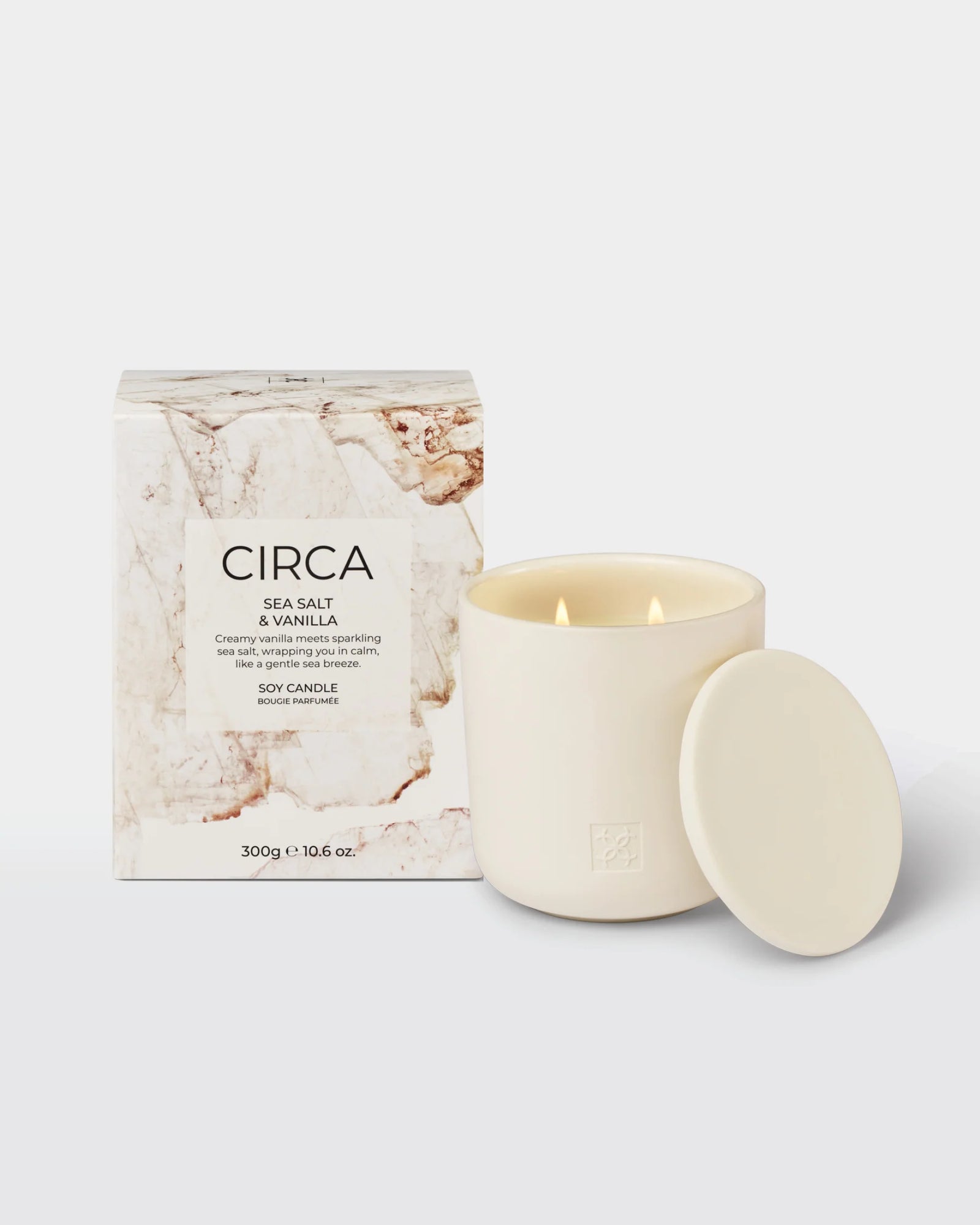 Circa Sea Salt & Vanilla Candle 300g