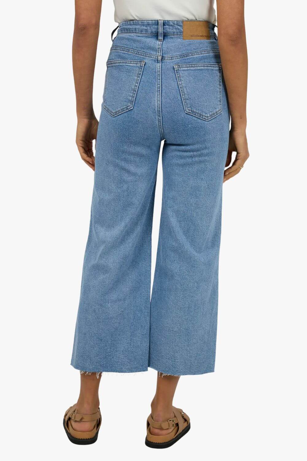 All About Eve Charlie High Rise Wide Leg Jean